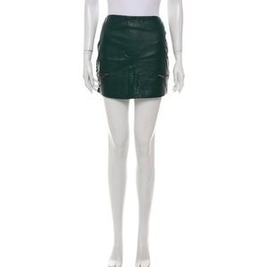 Lover + Friends embossed mini skirt